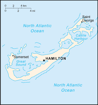 [Country map of Bermuda]