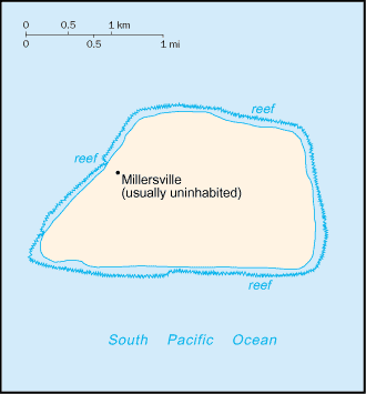 [Country map of Jarvis Island]