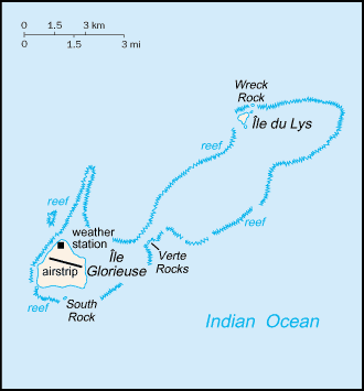 [Country map of Glorioso Islands]