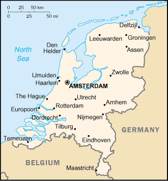 [Country map of Netherlands]